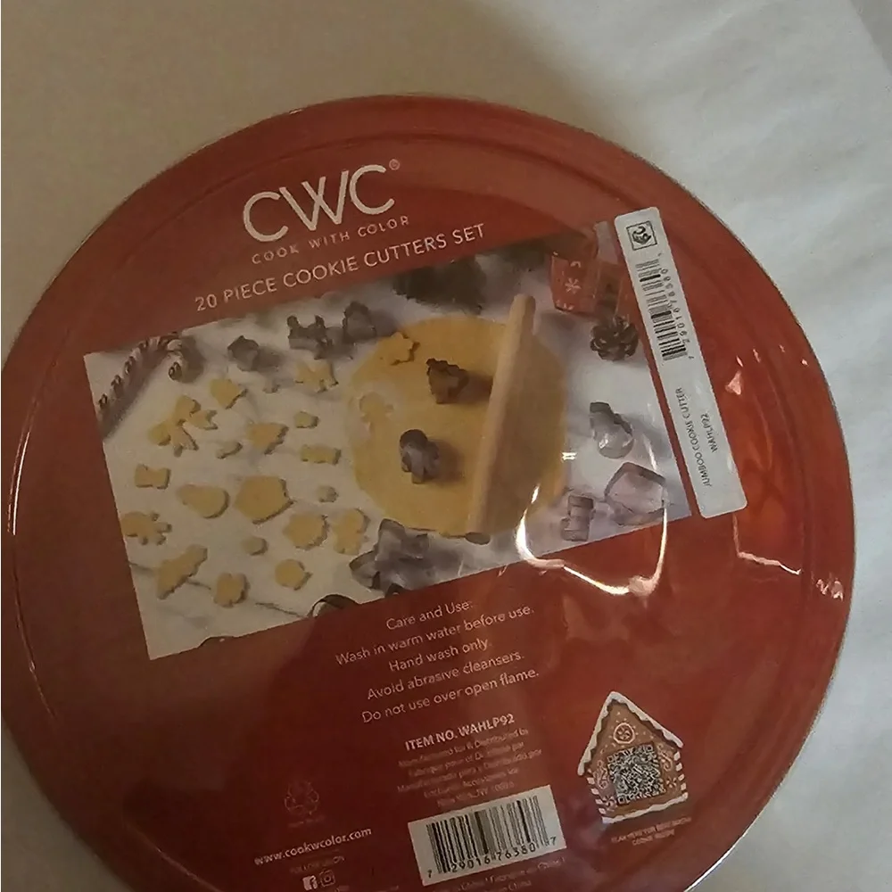 CWC Holiday Cookie Cutter Set - Festive Multicolor - Picture 3 of 8